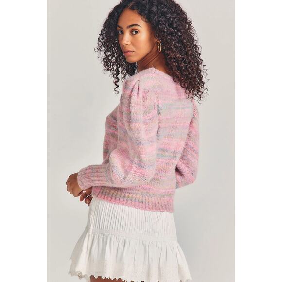 LoveShackFancy Aquarius Pullover Sweater Size Medium - Picture 9 of 15